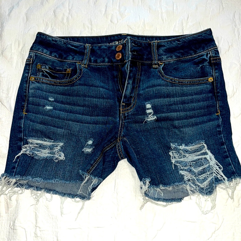 American eagle jean shorts